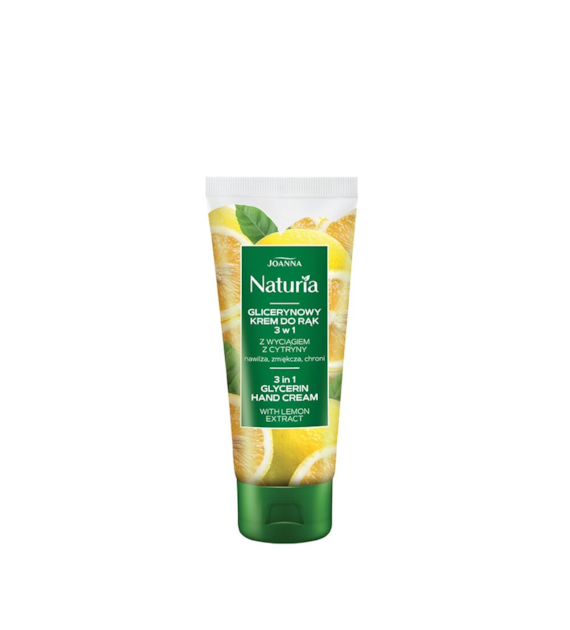 NATURIA Glicerynowy krem do rąk Cytryna 100g
