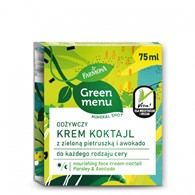 Green Menu Odżywczy krem koktajl z zieloną pietruszką i awokado, 75ml