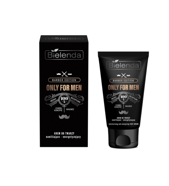 ONLY FOR MEN - BARBER EDITION Krem nawilżająco-energetyzujący 50 ml