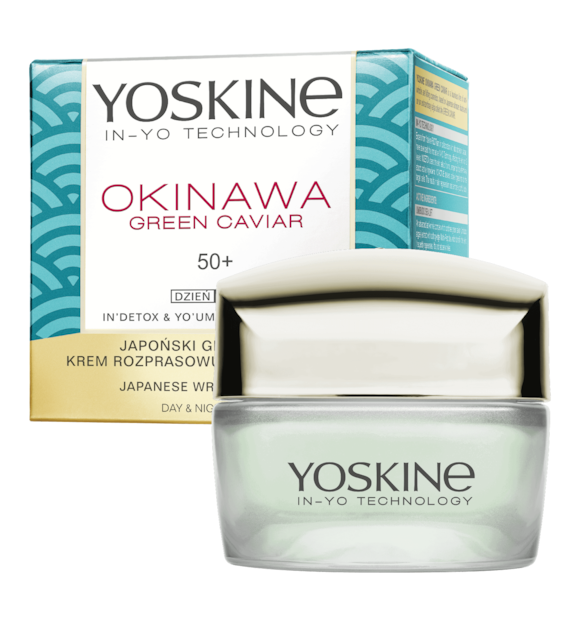 YOSKINE OKINAWA GREEN CAVIAR KREM NA DZIEŃ I NOC 50+   50 ML