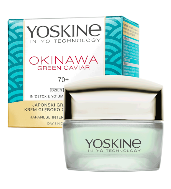 YOSKINE OKINAWA GREEN CAVIAR KREM NA DZIEŃ I NOC 70+   50 ML