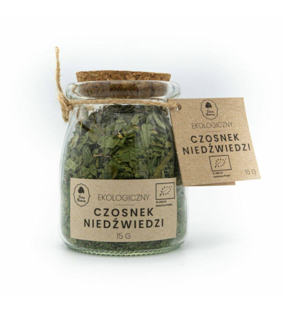 Ekologiczny Czosnek Niedźwiedzi 15g w słoiczku