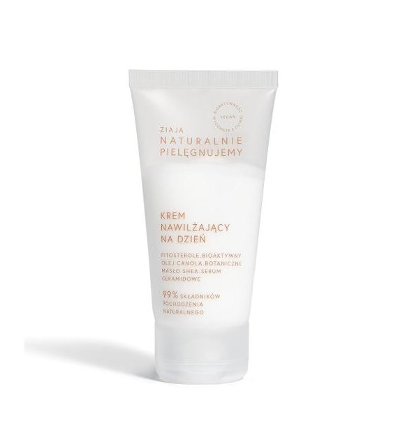 ZIAJA NATURALNIE PIELĘGNUJEMY KREM NAWILŻAJĄCY NA DZIEŃ 50 ml