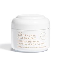 ZIAJA NATURALNIE PIELĘGNUJEMY BARDZO ODŻYWCZY KREM NA DZIEŃ I NA NOC  50 ml