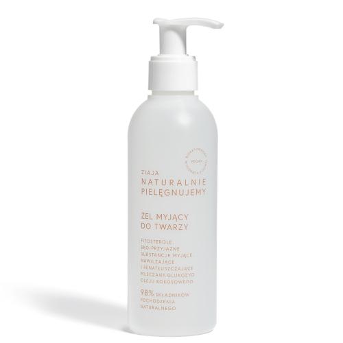 ZIAJA NATURALNIE PIELĘGNUJEMY ŻEL MYJĄCY DO TWARZY  190 ml