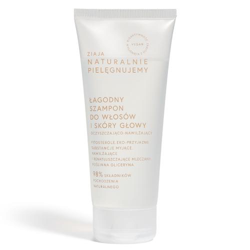 ZIAJA NATURALNIE PIELĘGNUJEMY ŁAGODNY SZAMPON DO WŁOSÓW I SKÓRY GŁOWY  200 ml