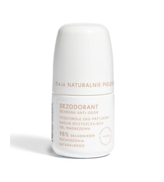 ZIAJA NATURALNIE PIELĘGNUJEMY DEZODORANT OCHRONA ANTI-ODOR/ROLL-ON 60 ml