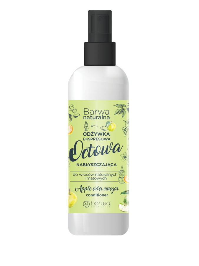 BARWA Naturalna Awokado Odżywka ekspresowa nabłyszczająca do włosów naturalnych i matowych 200ml
