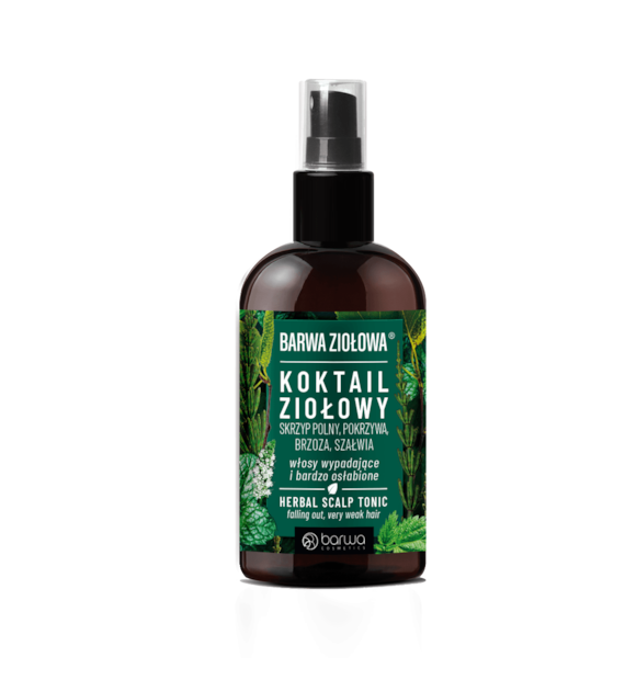 BARWA Ziołowa Koktajl Ziołowy do włosów bardzo osłabionych i wypadających 95ml