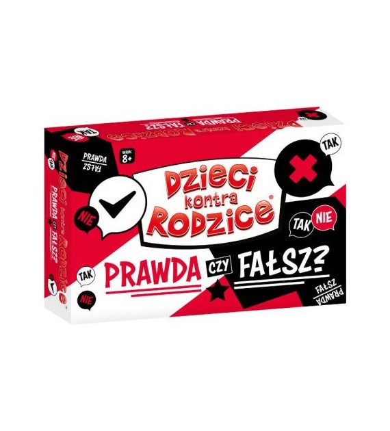 GRA  DZIECI KONTRA RODZICE PRAWDA CZY FAŁSZ?