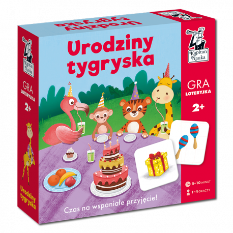 GRA  URODZINY TYGRYSKA. LOTERYJKA 2+