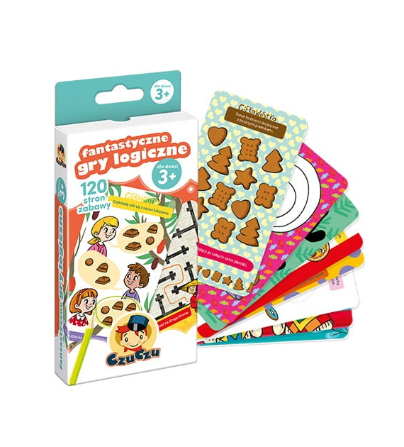 GRA  CZUCZU FANTASTYCZNE GRY LOGICZNE  3+