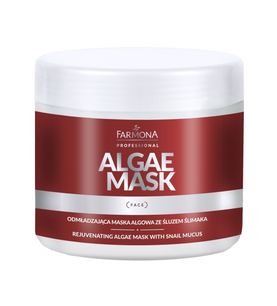 FARMONA PRO ALGAE MASK   Odmładzająca maska algowa ze śluzem ślimaka 160g