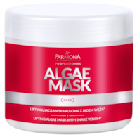FARMONA PRO ALGAE MASK   Liftingująca maska algowa z jadem węża  160g