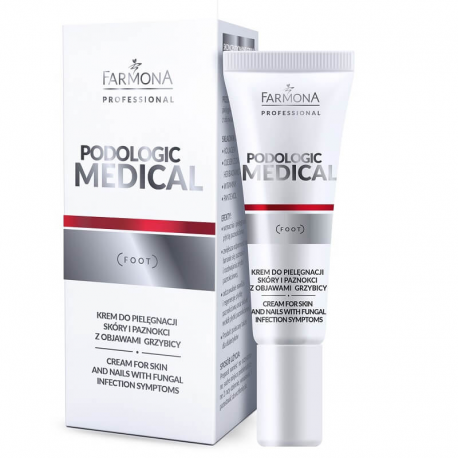 PODOLOGIC MEDICAL Krem do pielęgnacji skóry i paznokci z objawami grzybicy 15 ml