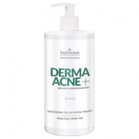 FARMONA PRO DERMA ACNE+ Gruszkowy żel do mycia twarzy 500ml