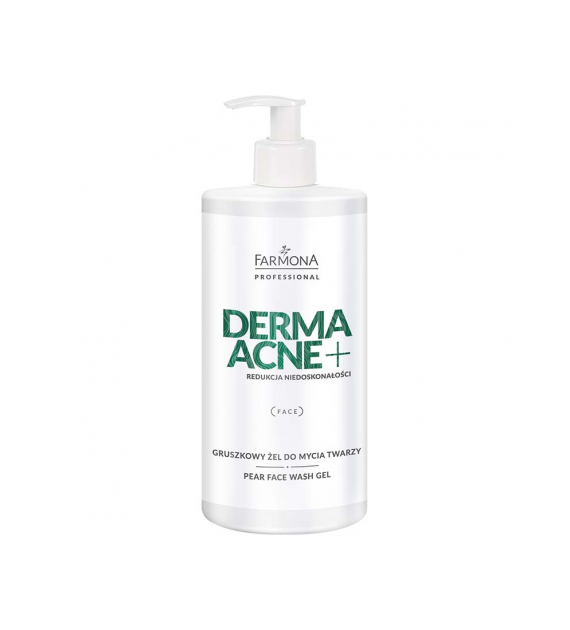 FARMONA PRO DERMA ACNE+ Gruszkowy żel do mycia twarzy 500ml