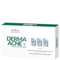 FARMONA PRO DERMA ACNE+ Aktywny koncentrat normalizujący  5 x 5ml