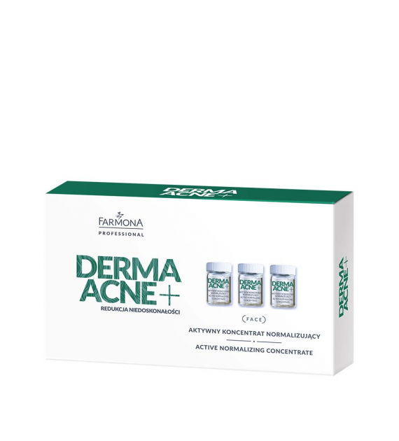FARMONA PRO DERMA ACNE+ Aktywny koncentrat normalizujący  5 x 5ml