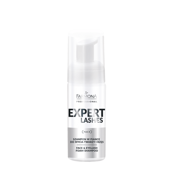 FARMONA PRO EXPERT LASHES Szampon w piankce do mycia twarzy i rzęs 100ml