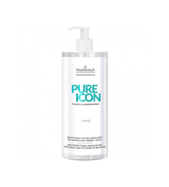 FARMONA PRO PURE ICON   Multifunkcyjny żel micelarny do demakijażu twarzy i oczu  500ml