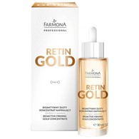 RETIN GOLD  Bioaktywny złoty koncentrat napinający do twarzy, szyi i dekoltu 30 ml