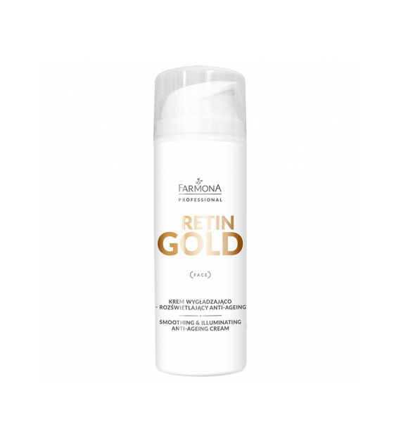 FARMONA PRO RETIN GOLD Krem wygładzająco - rozświetlający anti - ageing  150ml
