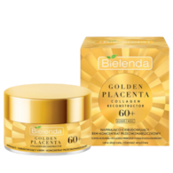 GOLDEN PLACENTA COLLAGEN RECONSTRUCTOR - Napinająco - odbudowujący krem - koncentrat  przeciwzmarszczkowy 60 +, dzień/ noc, 50 ml