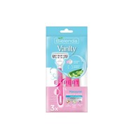 BIELENDA - VANITY SOFT EXPERT Maszynki damskie do golenia, 3 sztuki w opak. foliowym z eurootworem