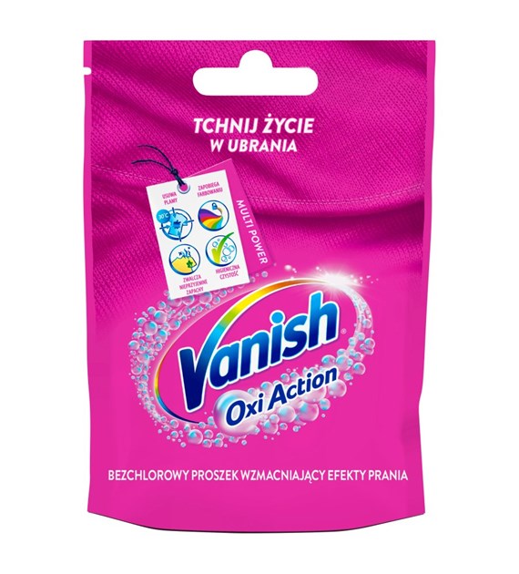VANISH ODPLAMIACZ W PROSZKU 30G OXY ACTION PINK