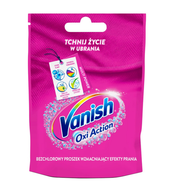 VANISH ODPLAMIACZ W PROSZKU 30G OXY ACTION PINK