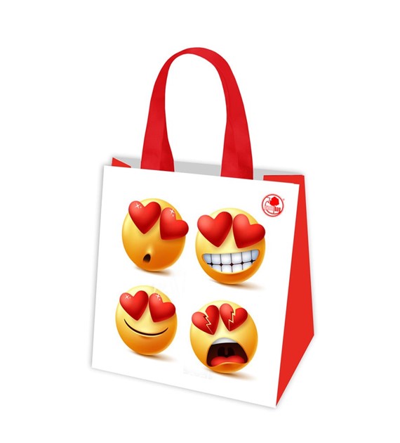 GAM Torba ekologiczna EMOTIKONKI 34x34x22  /minimum 25 sztuk/