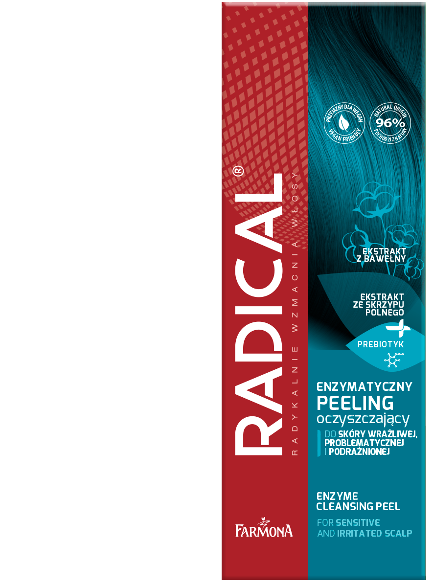 RADICAL Enzymatyczny peeling oczyszczający do skóry bardzo wrażliwej, 75 ml