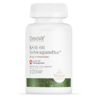 OstroVit KSM-66 Ashwagandha 120 tabletek, 80g