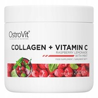 OstroVit Collagen + vitamin C raspberry lemonade with mint / 200g