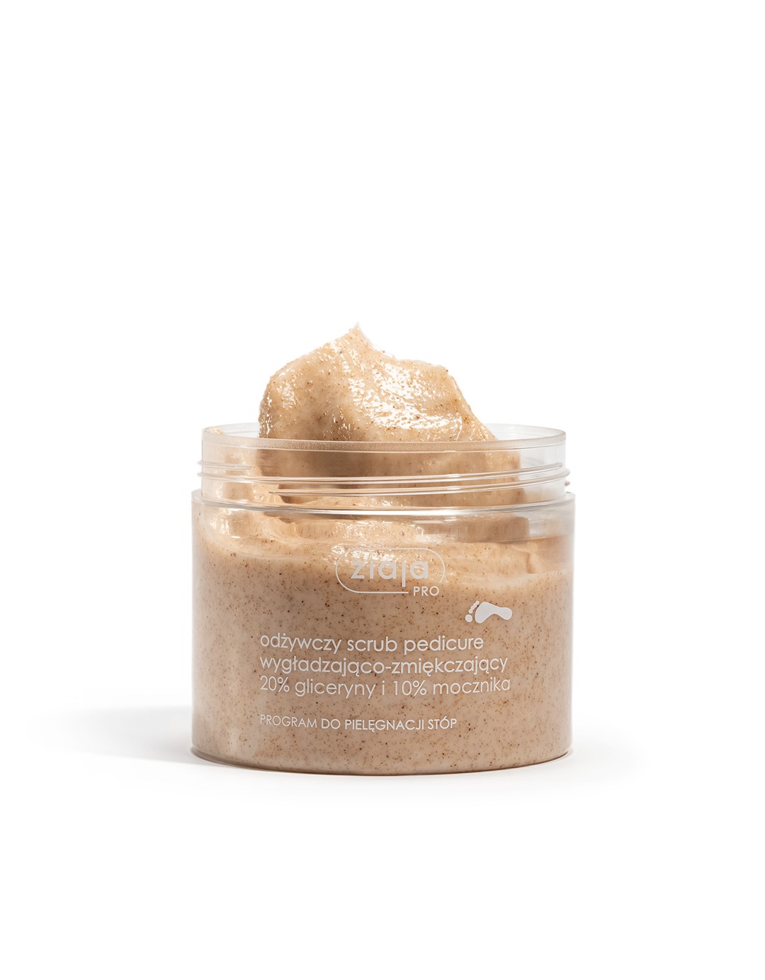 Ziaja PRO  PROGRAM PIELĘGNACJA STÓP odżywczy scrub pedicure wygładzająco-zmiękczający 20% gliceryny i 10% mocznika /300 ml
