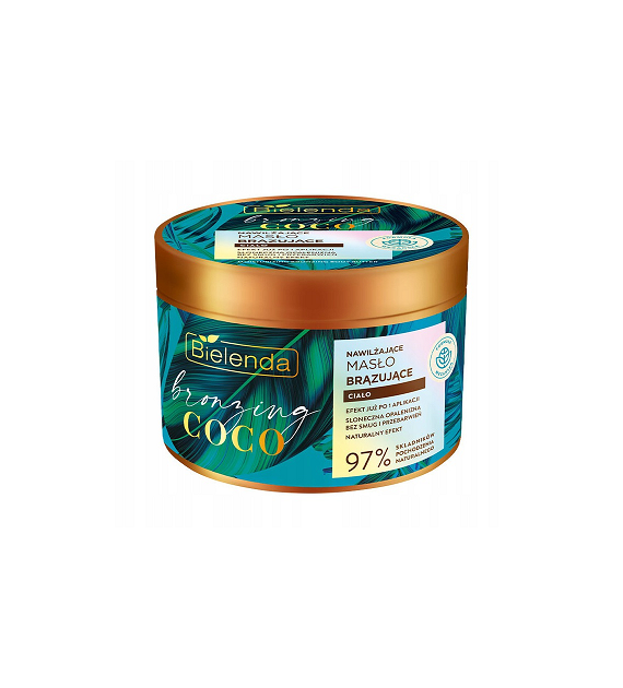 BRONZING COCO Nawilżające brązujące masło do ciała , 200ml