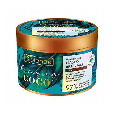 BIELENDA - BRONZING COCO Nawilżające brązujące masło do ciała , 200ml