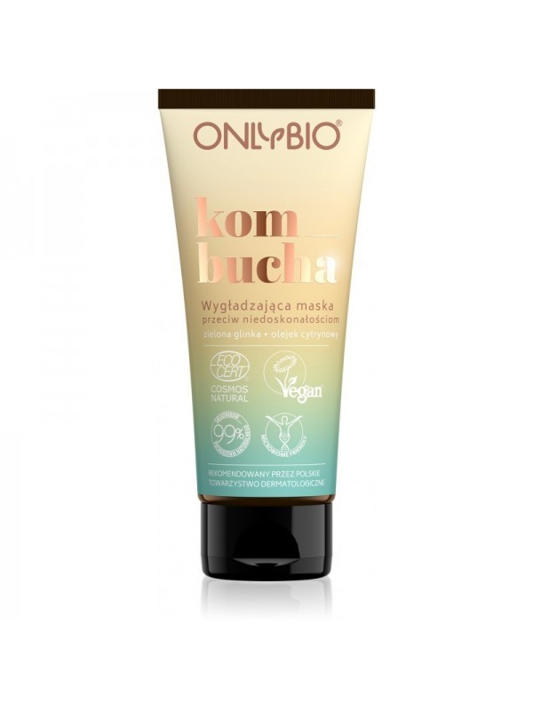 ONLYBIO  Kombucha Wygładzająca maska do twarzy przeciw niedoskonałościom    50ml  - PL