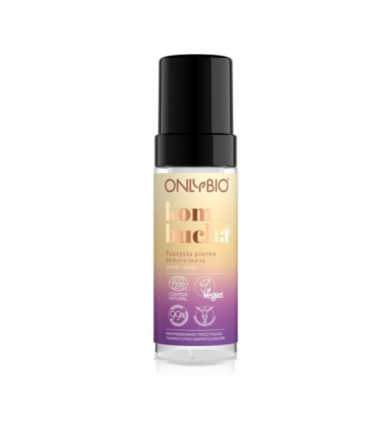 OnlyBio  Kombucha Puszysta pianka do mycia twarzy   150 ml -  SUPER CENA - KOŃCÓWKA SERII U PRODUCENTA