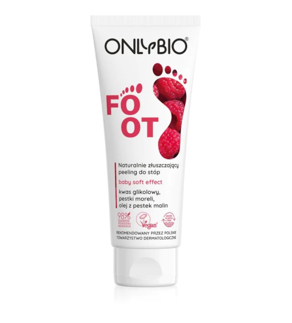 ONLYBIO Foot Naturalnie złuszczający peeling do stóp 75ml   -  SUPER CENA - KOŃCÓWKA SERII U PRODUCENTA