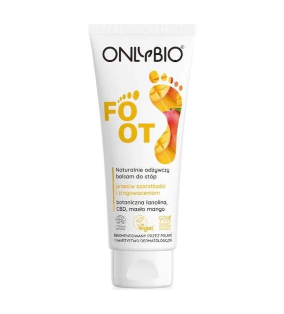 ONLYBIO Foot Naturalnie odżywczy balsam do stóp 75ml   -  SUPER CENA - KOŃCÓWKA SERII U PRODUCENTA