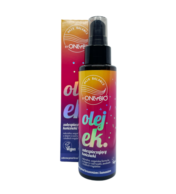OnlyBio HAIR in BALANCE BY ONLYBIO OLEJEK ZABEZPIECZAJĄCY KOŃCÓWKI   80 ml -  PROMOCJA