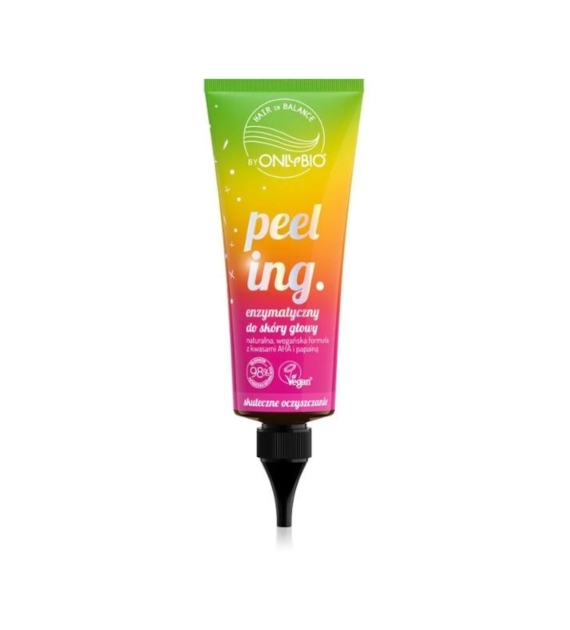 OnlyBio HAIR in BALANCE BY ONLYBIO PEELING DO SKÓRY GŁOWY enzymatyczny   125 ml -  PROMOCJA