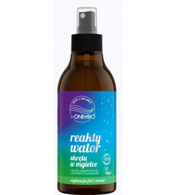 OnlyBio Hair in Balance by ONLYBIO Reaktywator skrętu w mgiełce 300 ml -  PROMOCJA