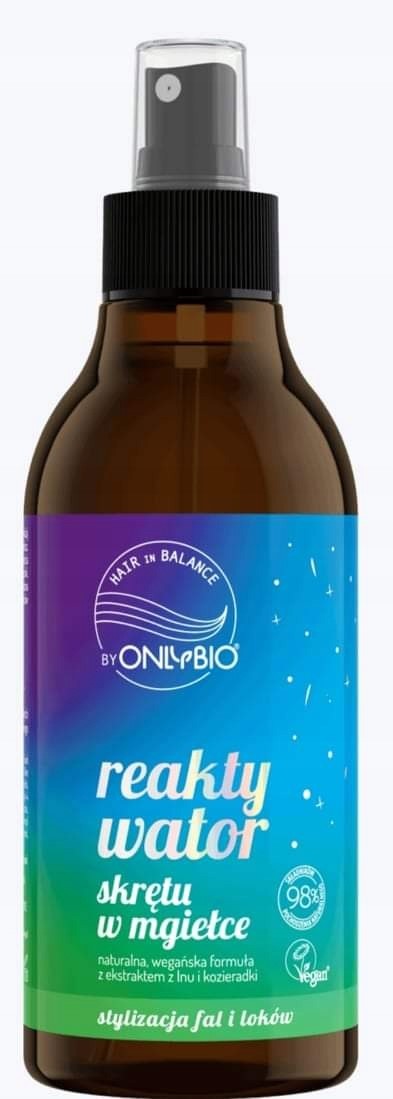 ONLYBIO Hair in Balance by ONLYBIO Reaktywator skrętu w mgiełce  300ml  - PL