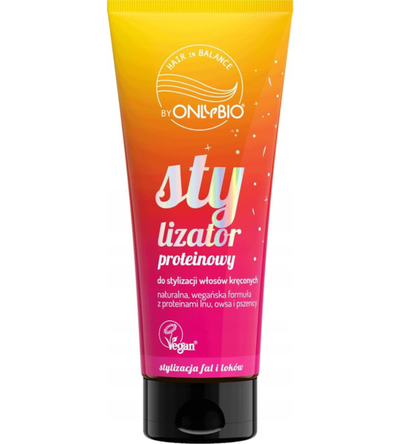 OnlyBio Hair in Balance by ONLYBIO Stylizator proteinowy do stylizacji włosów kręconych 200 ml -  PROMOCJA