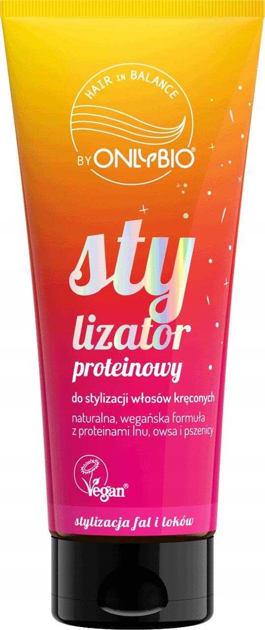 ONLYBIO Hair in Balance by ONLYBIO Stylizator proteinowy do stylizacji włosów kręconych  200ml  - PL