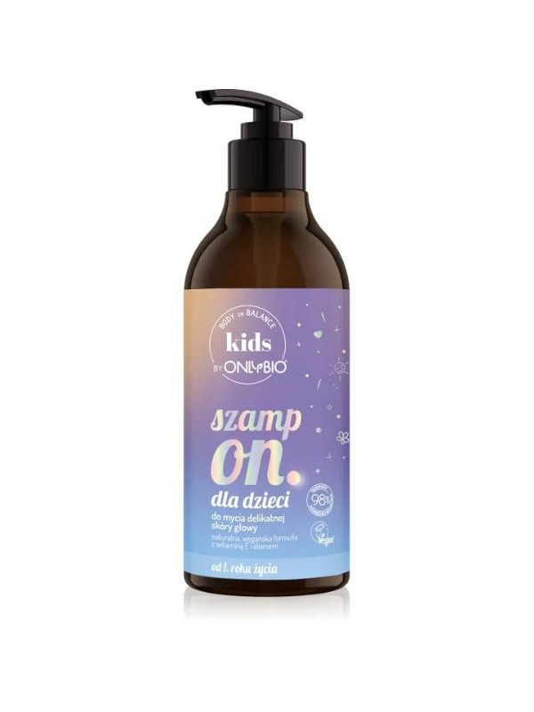 ONLYBIO Hair in Balance Kids by ONLYBIO Szampon dla dzieci  400ml  - PL