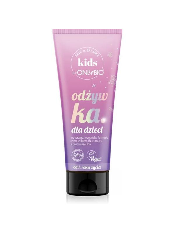 ONLYBIO Hair in Balance Kids by ONLYBIO Odżywka dla dzieci  200ml  - PL